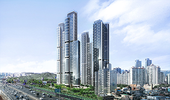 서울숲 트리마제 전경